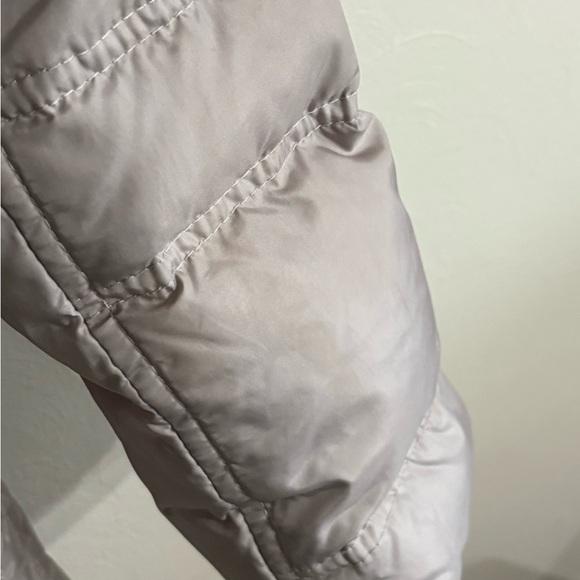 London Fog Down Jacket-Gray—Petite Large - Picture 10 of 11